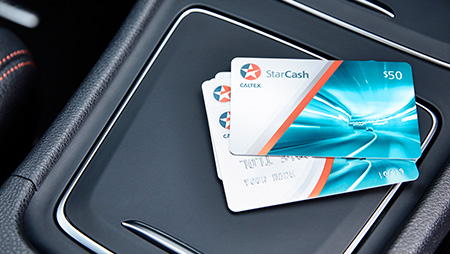 Caltex StarCash Prepaid Fuel Card